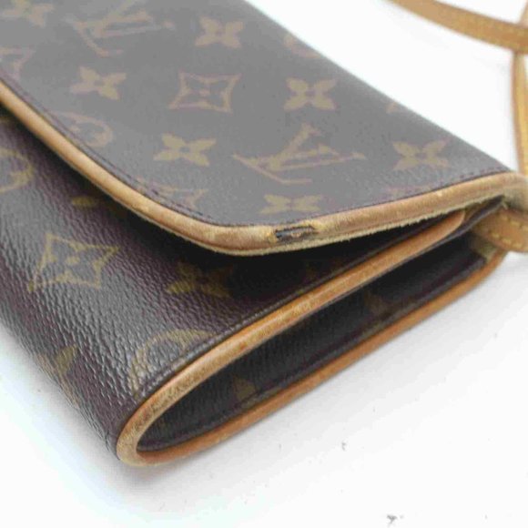 Auth Louis Vuitton Pochette Twin Gm #6925L22 - Picture 12 of 14